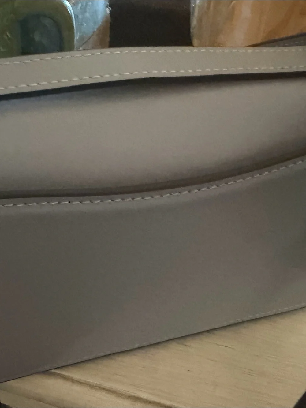 Coach light blue Leather bandit Crossbody Bag